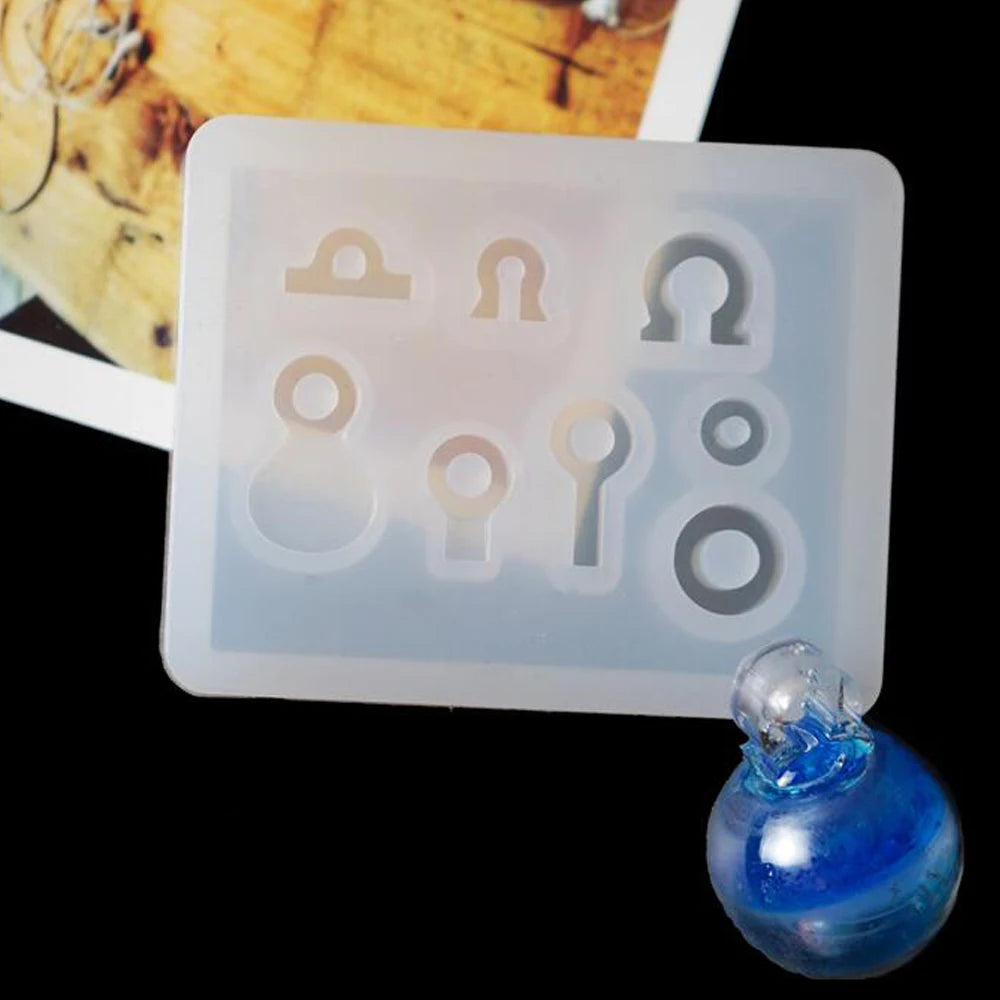 ELMAS Silicone Jewelry Molds - Heart, Round & Rectangle Shapes - Al Masam Stationery LLC