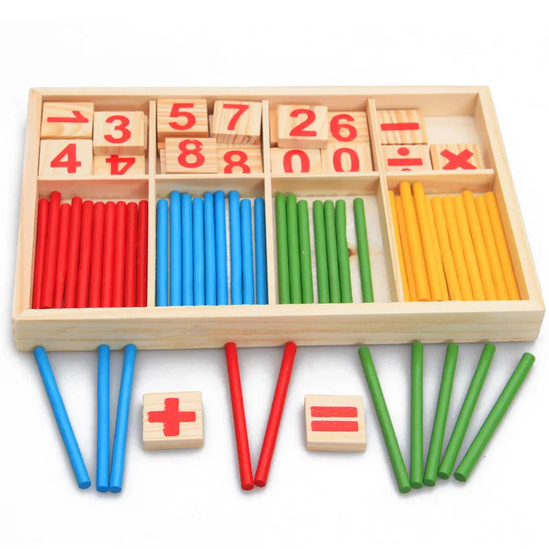 ELMAS QWZ Kids Montessori Educational Math Toys Gifts - Al Masam Stationery LLC