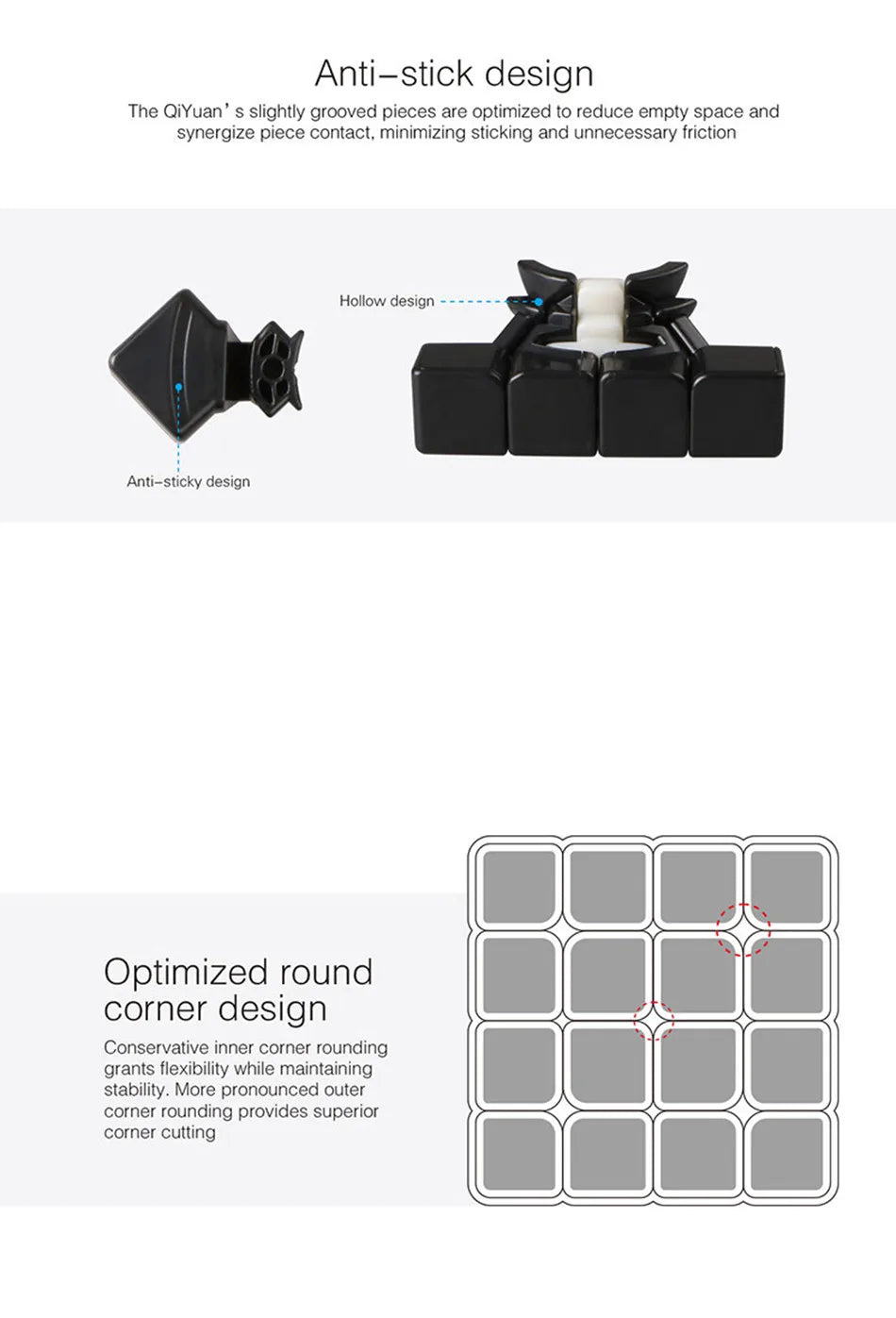 ELMAS 4x4 Speed Cube - Puzzle Magic Gift for Kids - Al Masam Stationery LLC