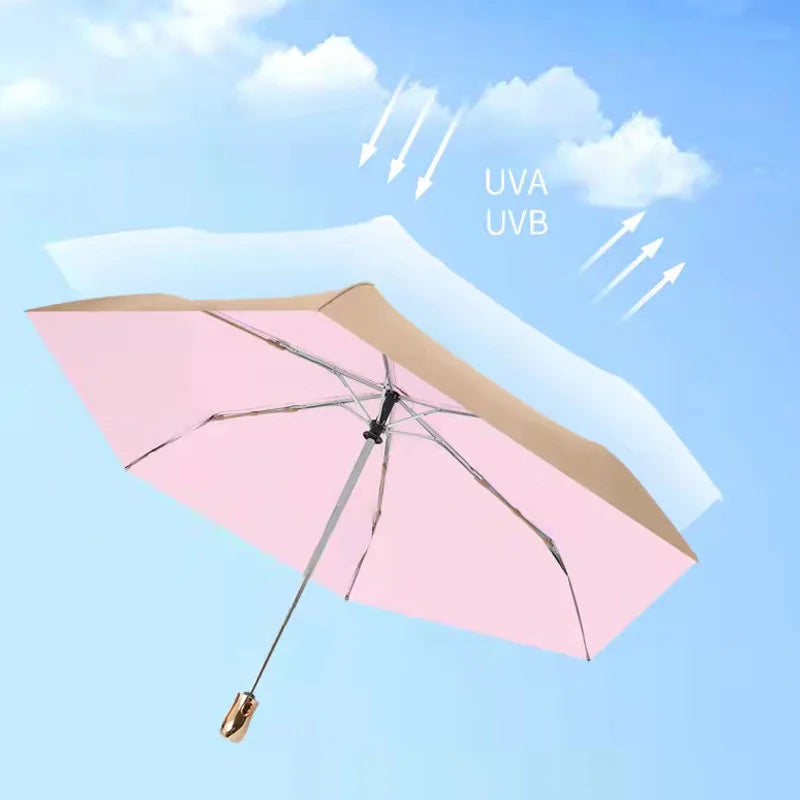 ELMAS New 6 Ribs Ultra-light Folding Umbrella for All - Al Masam Stationery LLC