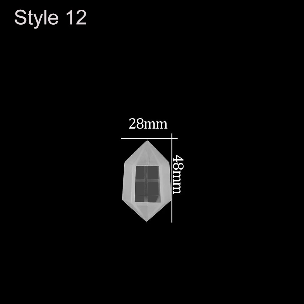ELMAS DIY Crystal Pendulum Silicone Molds for Jewelry Making - Al Masam Stationery LLC