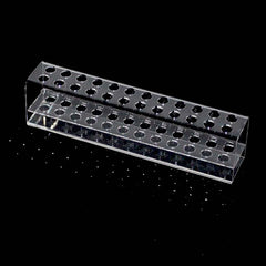 ELMAS Clear 24 Slots Makeup Display Stand Organizer - Al Masam Stationery LLC
