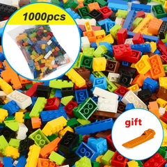 ELMAS 1000-Piece Creative Building Blocks Set for Kids