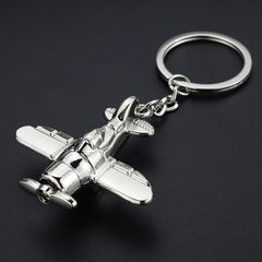 ELMAS Stylish Airplane Keychain - Perfect Travel Accessory