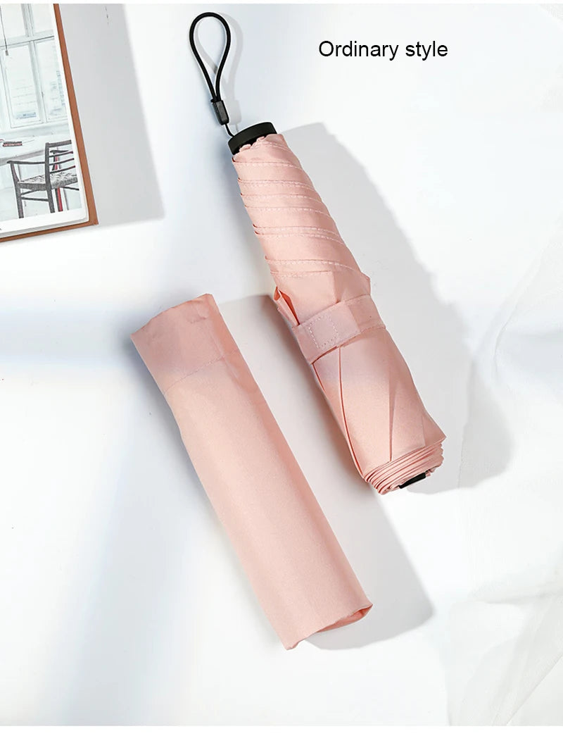 ELMAS 116g Super Lightweight Mini Sun Rain Umbrella - Al Masam Stationery LLC