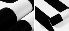 ELMAS Beibehang 3D Black And White Stripes Wallpaper - Al Masam Stationery LLC
