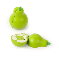 ELMAS Wooden Toy Cutting Fruit and Vegetables Play Set - Al Masam Stationery LLC