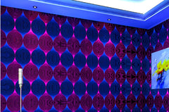 ELMAS Luxury 3D Gold Flicker Waterproof Wallpaper Roll - Al Masam Stationery LLC