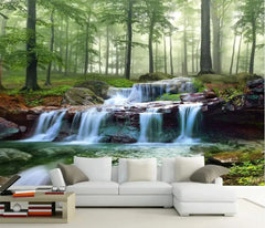 ELMAS Beibehang Nordic 3D Wallpaper Large Forest Decor - Al Masam Stationery LLC