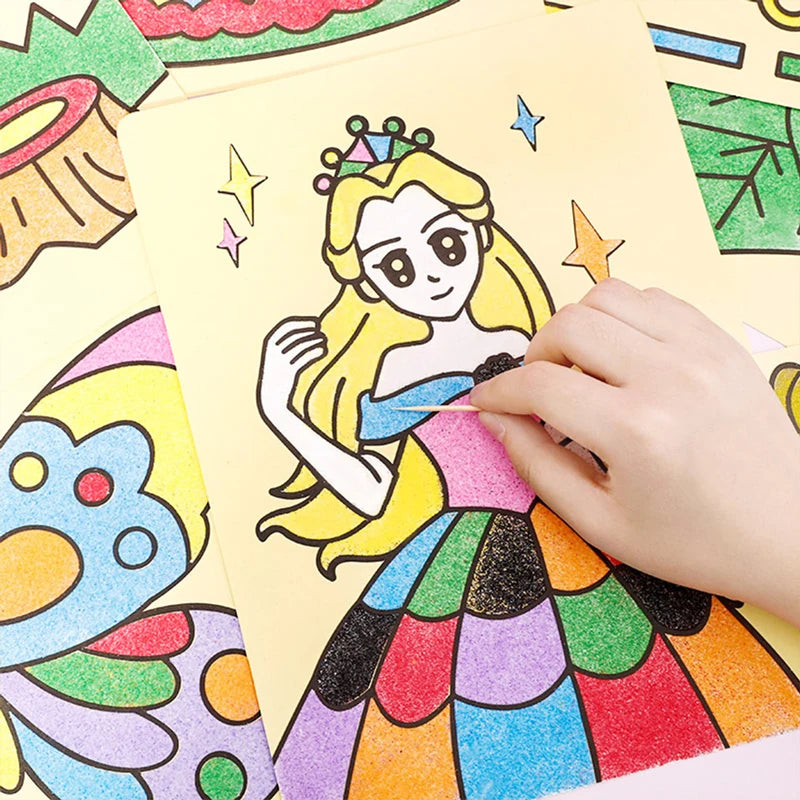 ELMAS Creative Sand Art Kits for Kids' Imagination - Al Masam Stationery LLC