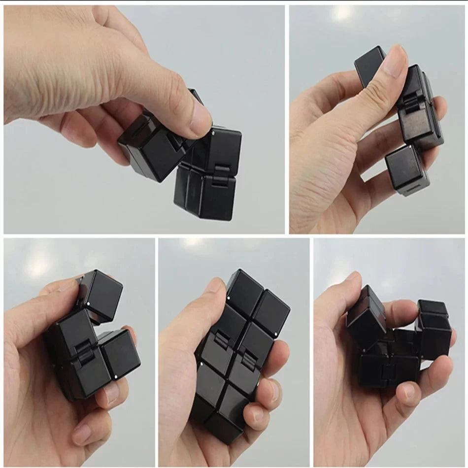 ELMAS 2x2 Crazy Infinity Cube - Endless Fun Puzzle Toy - Al Masam Stationery LLC
