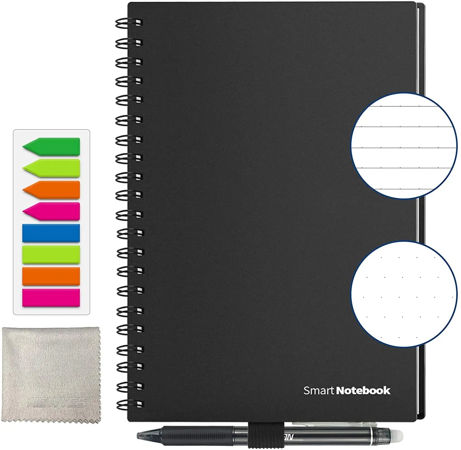 ELMAS Eco-Friendly Smart Reusable Notebook Collection - Al Masam Stationery LLC