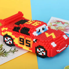 ELMAS Lightning McQueen DIY Building Blocks Toy Set