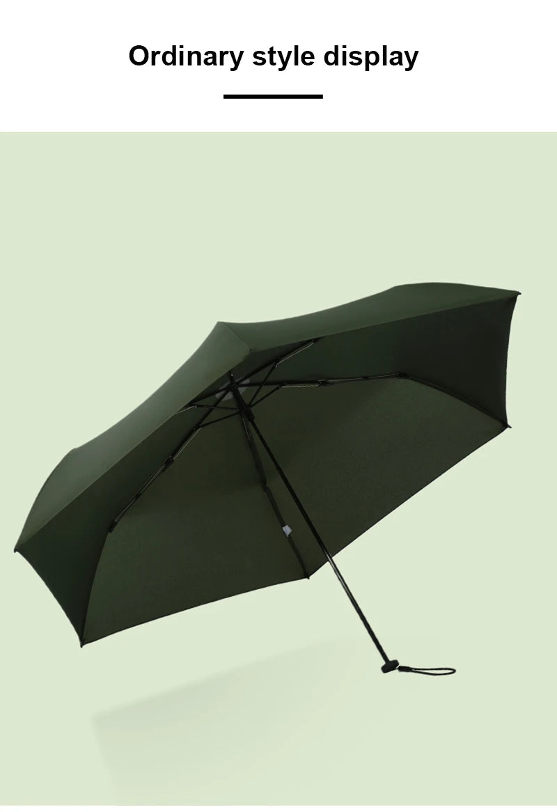ELMAS 116g Super Lightweight Mini Sun Rain Umbrella - Al Masam Stationery LLC