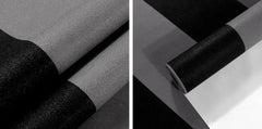 ELMAS Beibehang 3D Black and White Stripes Wallpaper - Al Masam Stationery LLC