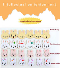 ELMAS Cartoon Change Clothes Wooden Puzzle Game for Kids - Al Masam Stationery LLC