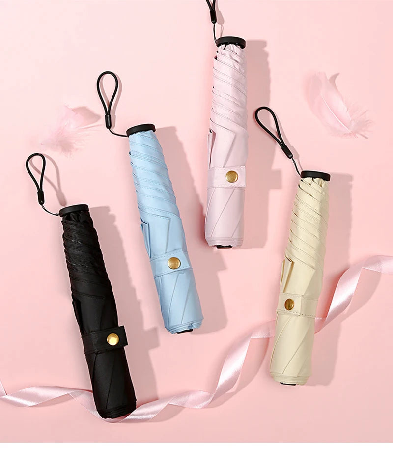 ELMAS 116g Super Lightweight Mini Sun Rain Umbrella - Al Masam Stationery LLC