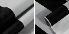 ELMAS Beibehang 3D Black And White Stripes Wallpaper - Al Masam Stationery LLC