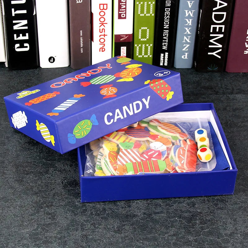 ELMAS Wooden Board Game Memory Chess Candy Matching Toy - Al Masam Stationery LLC