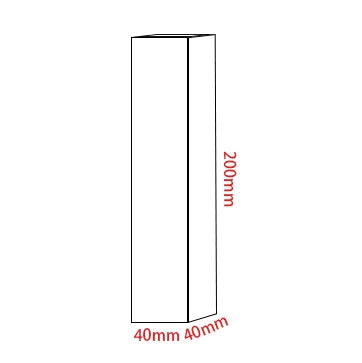 ELMAS Acrylic Plexiglass Square Jewelry Holder Stand - Al Masam Stationery LLC