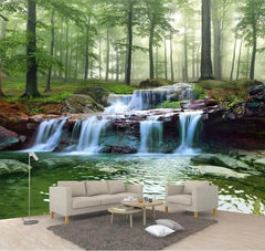 ELMAS Beibehang Nordic 3D Wallpaper Large Forest Decor - Al Masam Stationery LLC