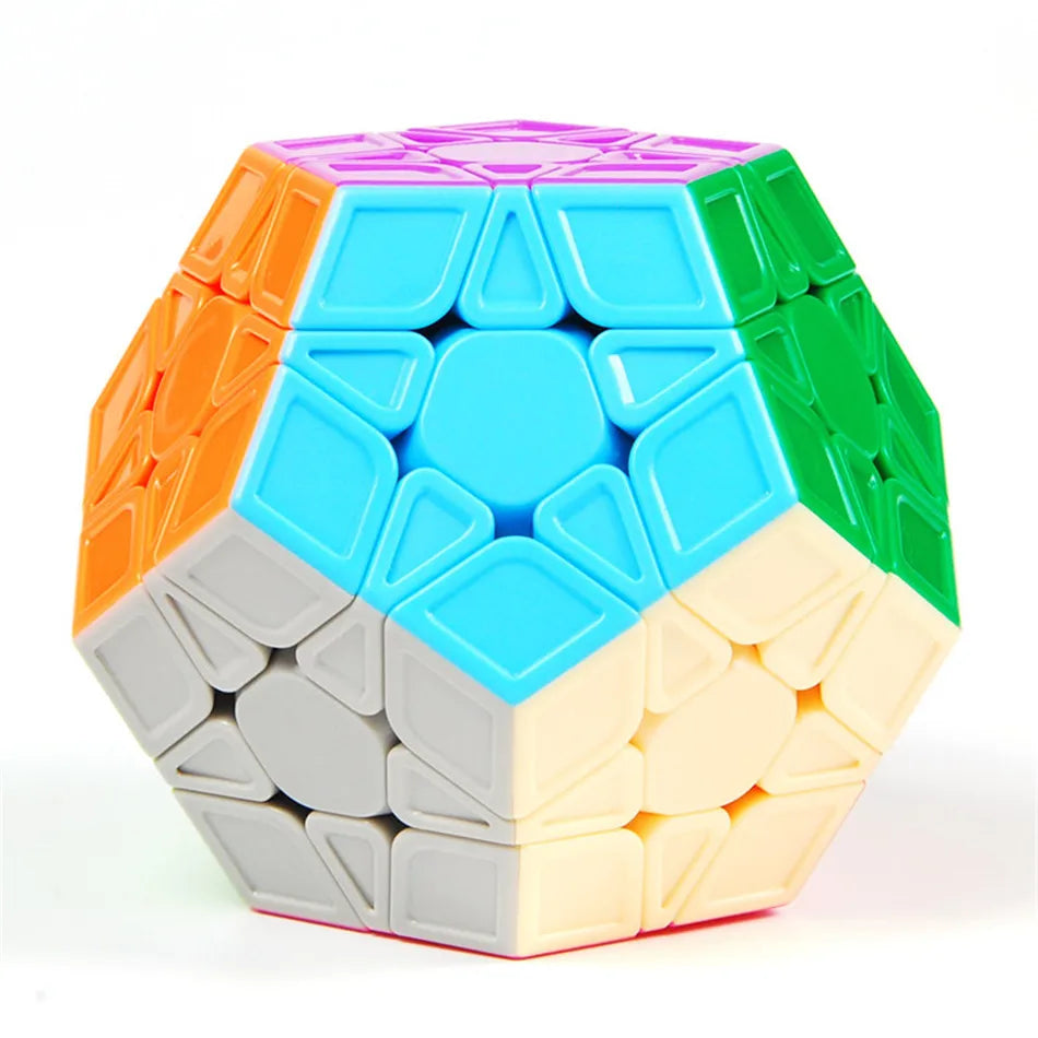 ELMAS Speedy Megaminx Dodecahedron Puzzle Cube Toy - Al Masam Stationery LLC