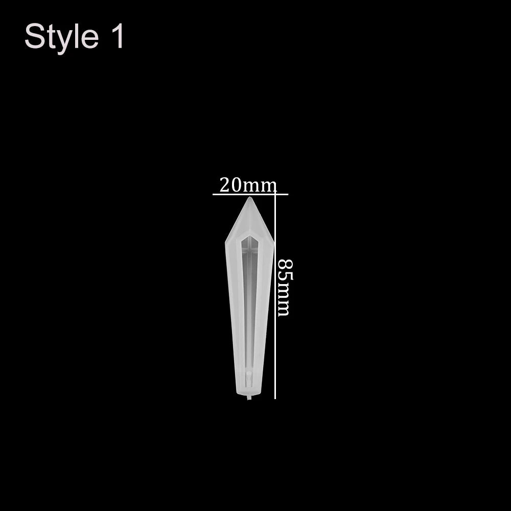 ELMAS DIY Crystal Pendulum Silicone Molds for Jewelry Making - Al Masam Stationery LLC