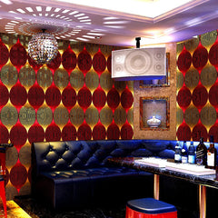 ELMAS Luxury 3D Gold Flicker Waterproof Wallpaper Roll - Al Masam Stationery LLC