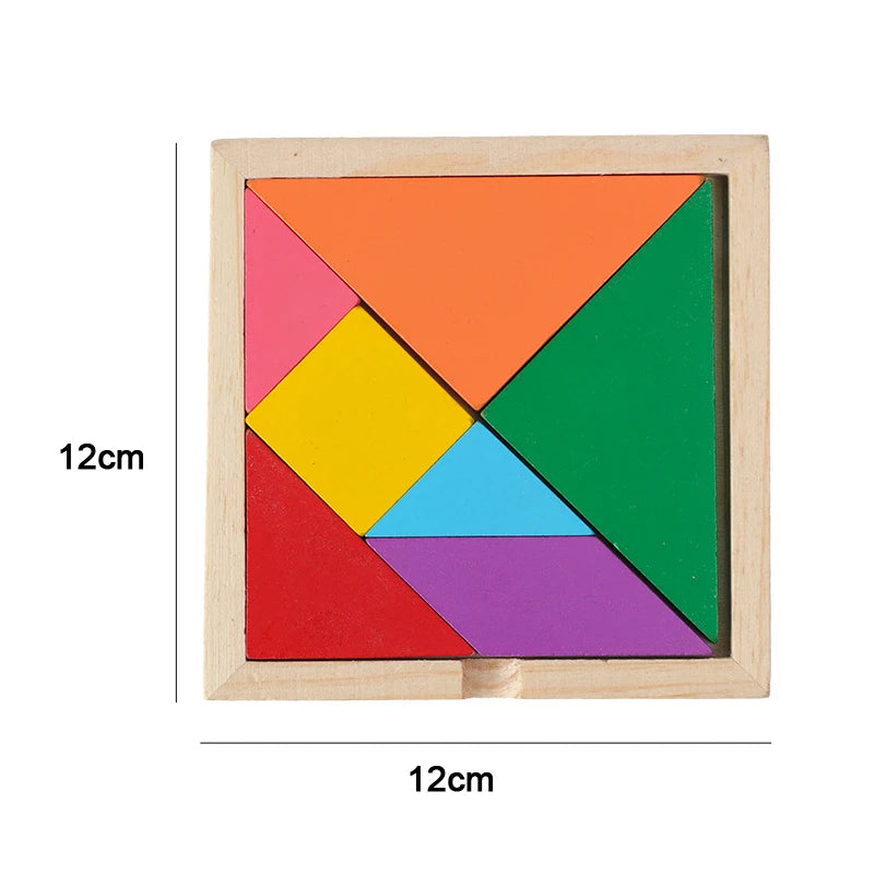 ELMAS Montessori Wooden Puzzles for Kids Early Learning - Al Masam Stationery LLC
