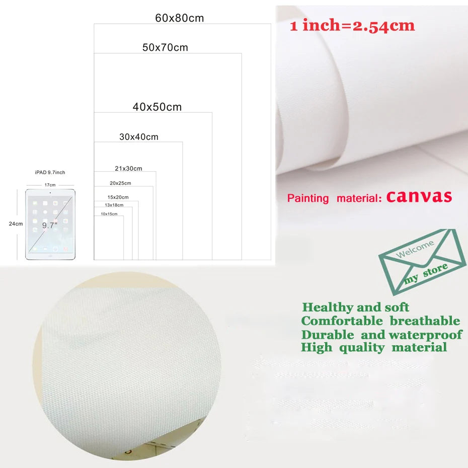 ELMAS Elegant Japanese Landscape Canvas Art Set - Al Masam Stationery LLC