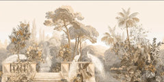 ELMAS Custom 3D Wallpaper Mural White Peacock Garden - Al Masam Stationery LLC