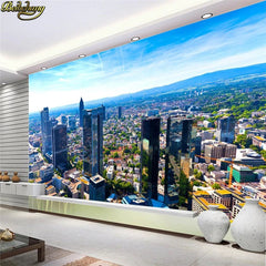 ELMAS Custom 3D Mural Urban Panorama Wallpaper - Al Masam Stationery LLC