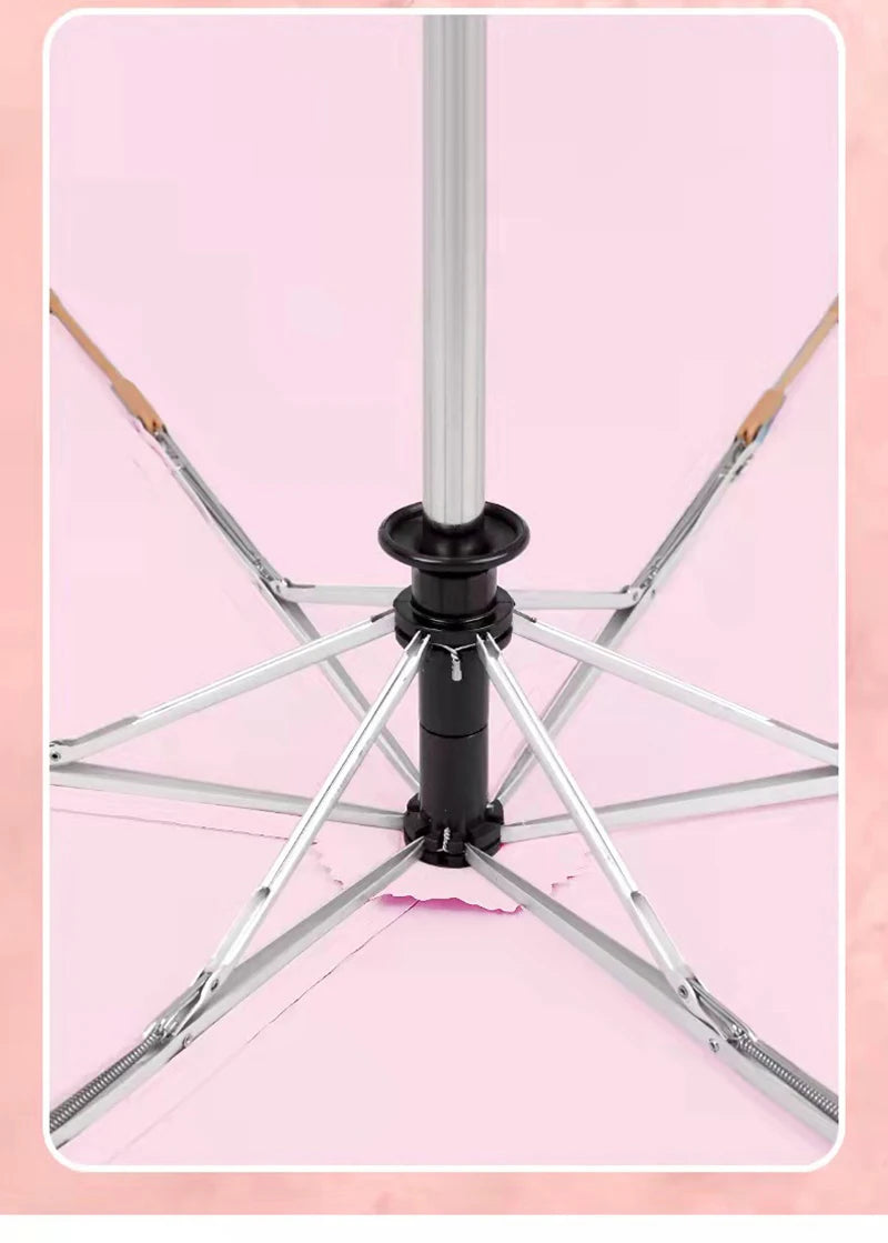 ELMAS New 6 Ribs Ultra-light Folding Umbrella for All - Al Masam Stationery LLC