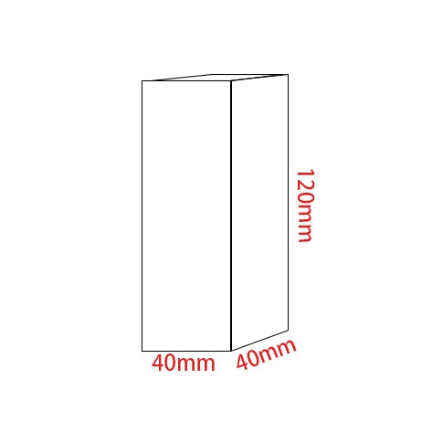 ELMAS Acrylic Plexiglass Square Jewelry Holder Stand - Al Masam Stationery LLC