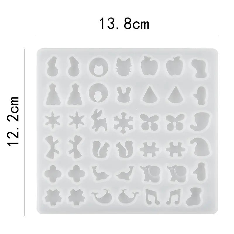 ELMAS Silicone Earring Mold for DIY Jewelry Crafting - Al Masam Stationery LLC