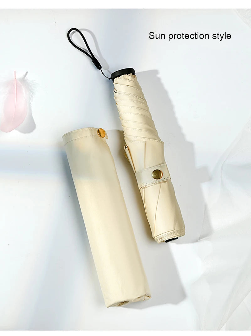 ELMAS 116g Super Lightweight Mini Sun Rain Umbrella - Al Masam Stationery LLC