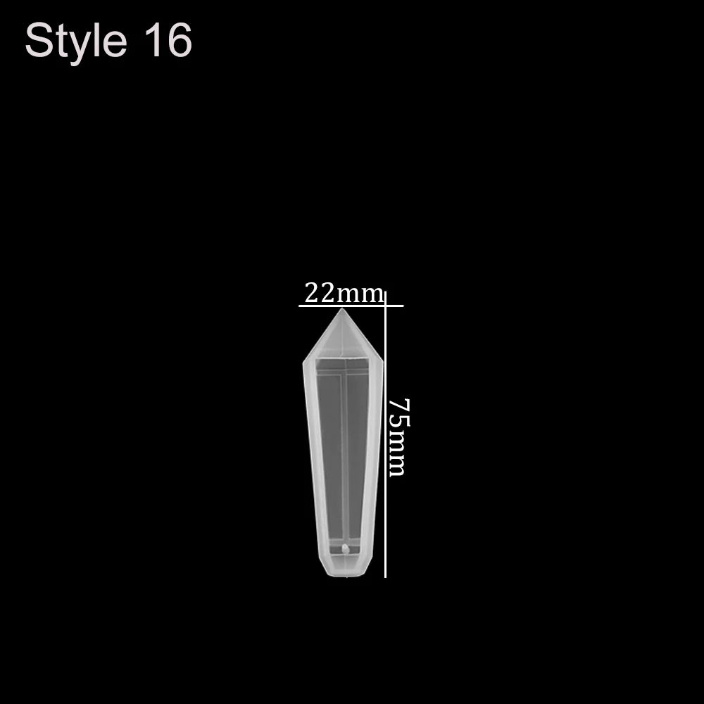 ELMAS DIY Crystal Pendulum Silicone Molds for Jewelry Making - Al Masam Stationery LLC