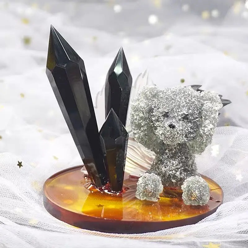 ELMAS DIY Crystal Pendulum Silicone Molds for Jewelry Making - Al Masam Stationery LLC