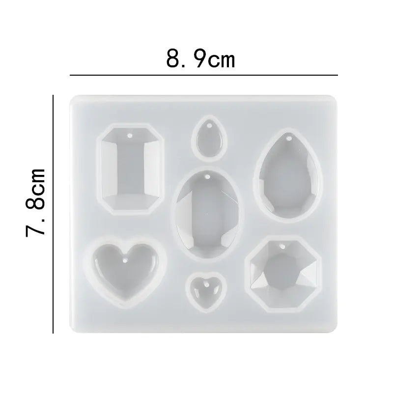 ELMAS Silicone Earring Mold for DIY Jewelry Crafting - Al Masam Stationery LLC