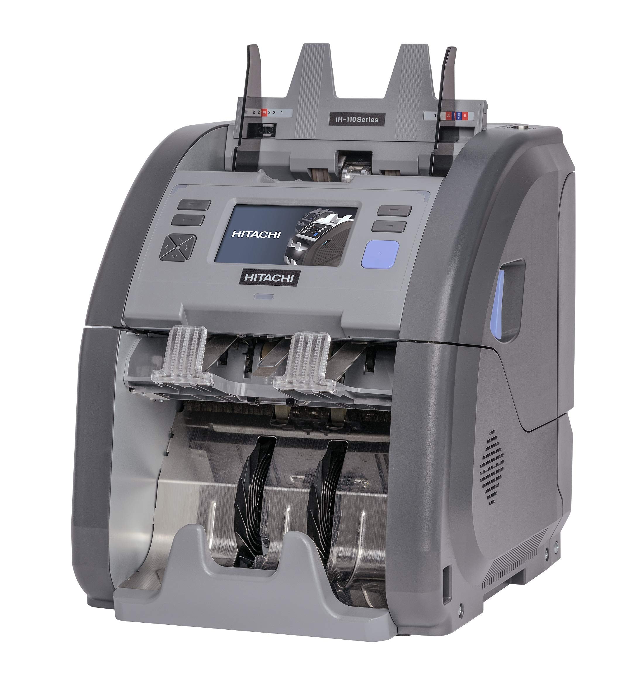 HITACHI IH110F Advanced CIS Banknote Counter – 20 Currency Support