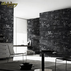 ELMAS Vintage Black Blackboard 3D Abstract Wallpaper - Al Masam Stationery LLC