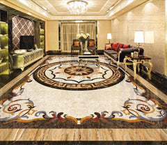 ELMAS Custom Photo Floor Wallpaper Marble PVC Self Adhesive - Al Masam Stationery LLC