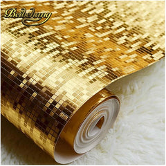 ELMAS Beibehang Gold Ceiling KTV Box Wallpaper Mosaic - Al Masam Stationery LLC