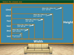 ELMAS Beibehang Custom 3D Green Grass PVC Floor - Al Masam Stationery LLC