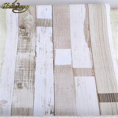 ELMAS Beibehang Papel De Parede Vintage Wood Panel Wallpaper - Al Masam Stationery LLC