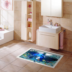 ELMAS Beibehang Custom 3D Floor Wallpaper Flowers - Al Masam Stationery LLC