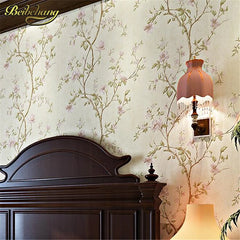 ELMAS Beibehang 3D Floral Wallpaper for Living Room - Al Masam Stationery LLC
