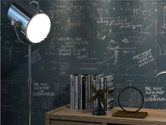 ELMAS Vintage Black Blackboard 3D Abstract Wallpaper - Al Masam Stationery LLC