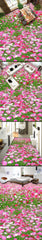 ELMAS 3D Floor Painted Flowers Wallpaper Home Decor - Al Masam Stationery LLC