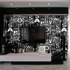 ELMAS Retro 3D Beibehang Wallpaper for Cafe Bar KTV - Al Masam Stationery LLC